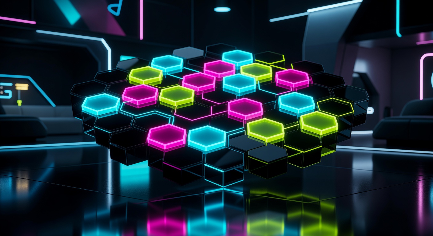 Hexa Word Puzzle Interface